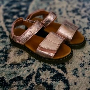 Girls ROMI LEATHER VELCRO SANDALS Doc Marten sz3